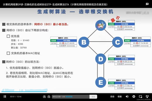 生成樹協議（STP）的選舉機制與端口角色解析